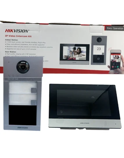 Hikvision IP انترفون فيديو كيت باب WiFi