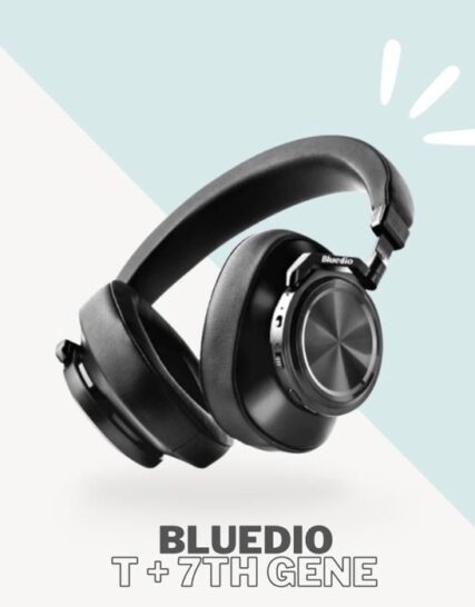 كاسك بلوتوث لاسلكي Bluedio T7 Plus بخاصية إلغاء الضوضاء النشط